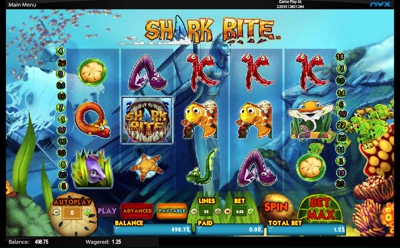 Shark bite Amaya software slot