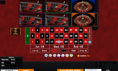 Multiwheel Roulette Ash-Gaming Software