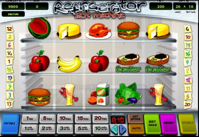 Refrigerator Slot Game available through Gamesys