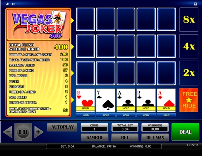 Vegas Joker Poker iSoftBet