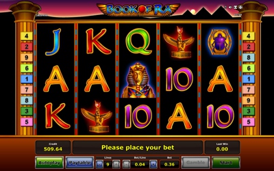 Book of Ra Novomatic Casino Slot