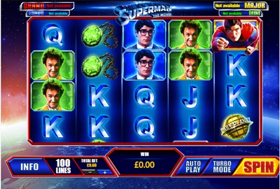 Superman the Movie Playtech Casino Slot