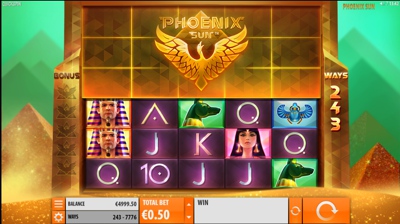 Phoenix Sun Quickspin Slots